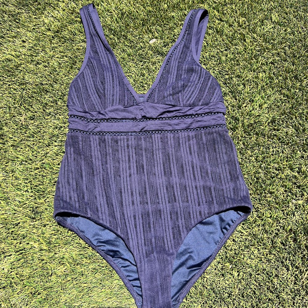 La Blanca Crochet One Piece